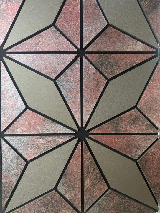 Wall Panel 010 C/ Antique M-Brown - 60x240x1.7cm per panel