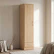 Nevada 1 Door 1 Drawer Wardrobe - Sonoma Oak Effect