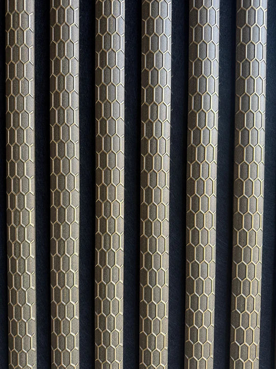 Wall Panel 013B / PS G-Brown (Acoustic) - 60x240x1.8cm per panel