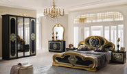 New Stunning CLARISSA Italian High Gloss 4Doors Wardrobe Bedroom Set OFFER PRICE