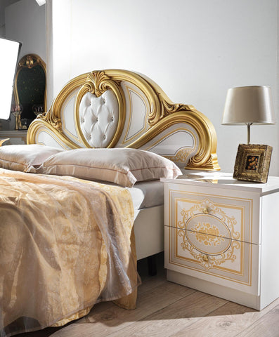 New Stunning CLARISSA Italian High Gloss 4Doors Wardrobe Bedroom Set OFFER PRICE