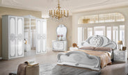 New Stunning CLARISSA Italian High Gloss 4Doors Wardrobe Bedroom Set OFFER PRICE