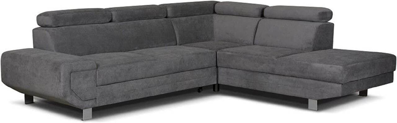 Artic Sofa bed with storage Left Hand/ Right Hand Facing Corner/ Grey