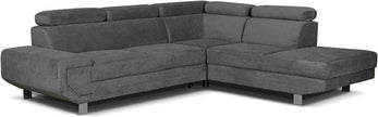 Artic Sofa bed with storage Left Hand/ Right Hand Facing Corner/ Grey