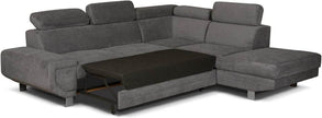 Artic Sofa bed with storage Left Hand/ Right Hand Facing Corner/ Grey