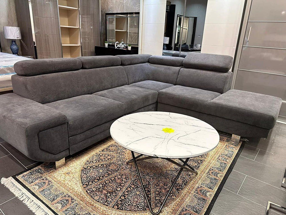 Artic Sofa bed with storage Left Hand/ Right Hand Facing Corner/ Grey