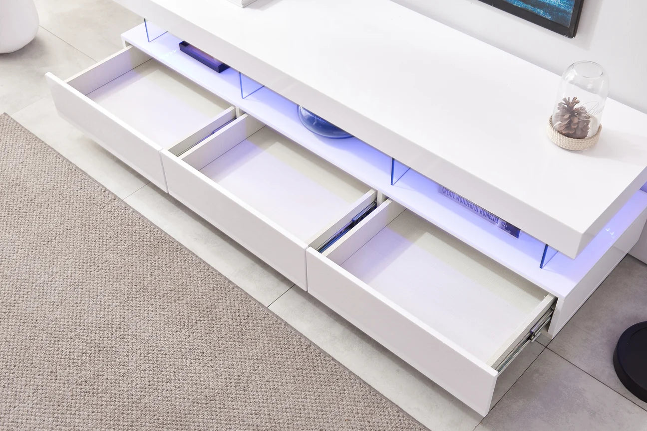 Barcelona High Gloss Tv Stand