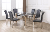 Bela Marble Stone Dining Table Set With 6 Chairs New Design OFFER PRICES