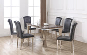 Bela Marble Stone Dining Table Set With 6 Chairs New Design OFFER PRICES