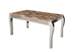 Bela Marble Stone Dining Table Set With 6 Chairs New Design OFFER PRICES