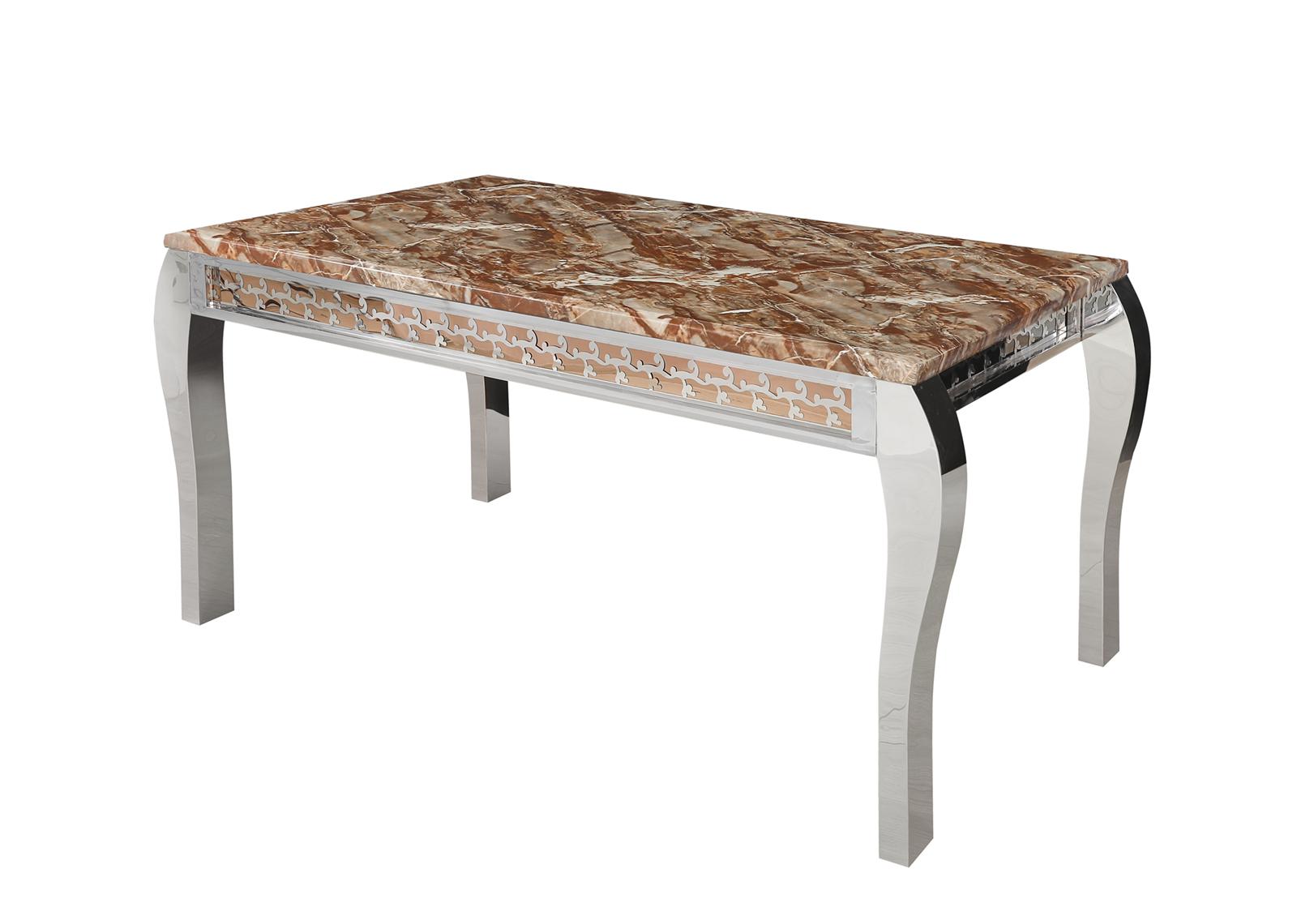 Bela Marble Stone Dining Table Set With 6 Chairs New Design OFFER PRICES