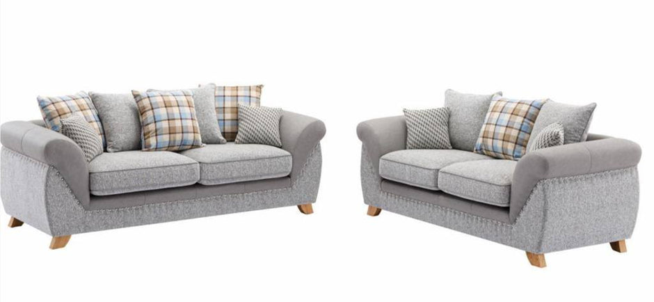 CAMBRIDGE STYLISH 3 + 2 FABRIC SOFA SET