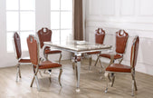 Bela Marble Stone Dining Table Set With 6 Chairs New Design OFFER PRICES