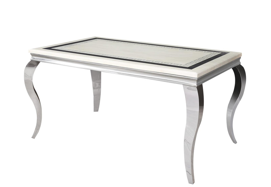 Bela Marble Stone Dining Table Set With 6 Chairs New Design OFFER PRICES