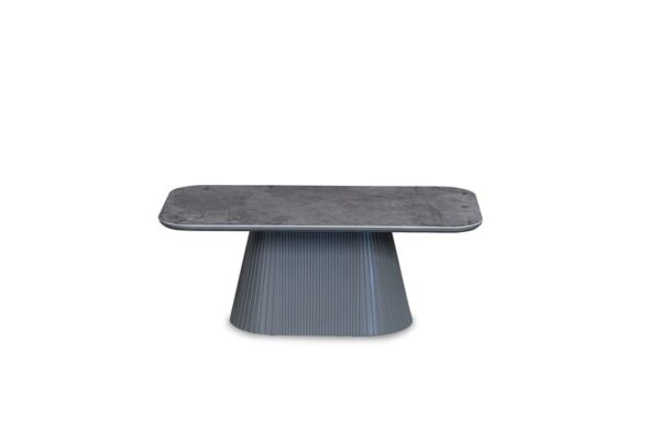 Davos Grey Oval Ceramic Dining Table 160cm | Contemporary Dining Set Collection