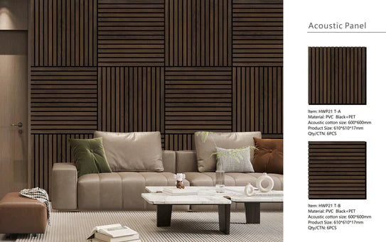 HWP 21T - Walnut - Wall Hanging - (1 Carton / 12pcs)