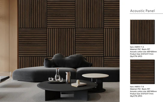 HWP 21T - Walnut - Wall Hanging - (1 Carton / 12pcs)