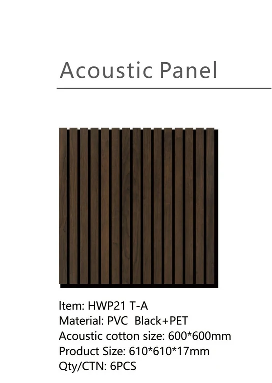 HWP 21T - Walnut - Wall Hanging - (1 Carton / 12pcs)