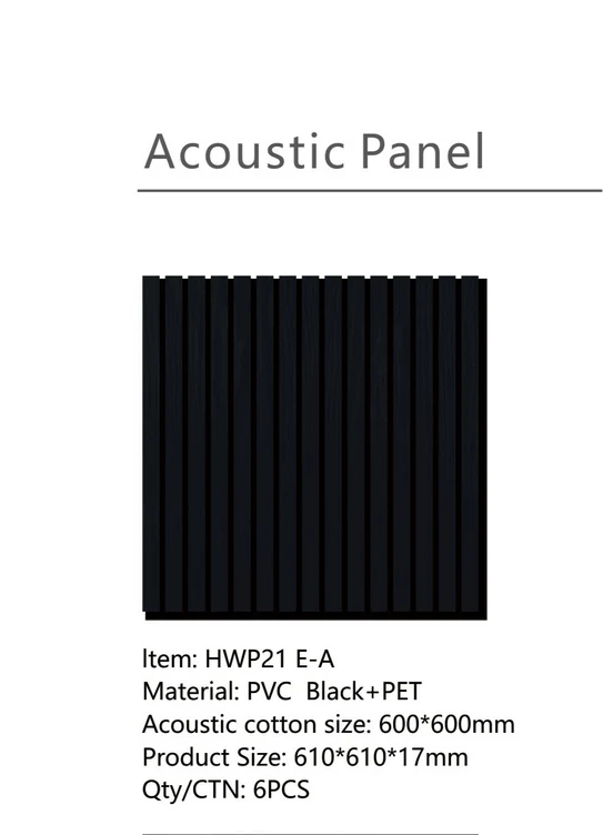 HWP 21E - Black - Wall Hanging - (1 Carton / 12pcs)