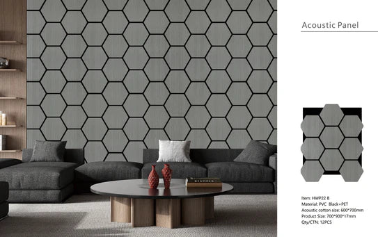 HWP 22B - Light Grey - Wall Hanging - (1 Carton / 12pcs)