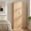 Nevada 2 Door 1 Drawer Wardrobe