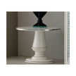 NEW VENUS CLASSIC ITALIAN LOUNG/ DINING ROOM HIGH GLOSS WHITE -SILVER  BEN COMPANY