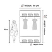 New York 2 Doors Sliding Mirrored Wardrobe 120cm