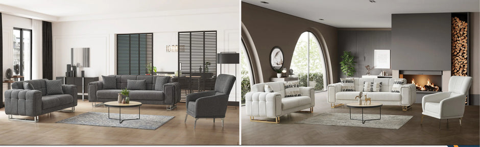 Rose Elegant Sofa Bed Set