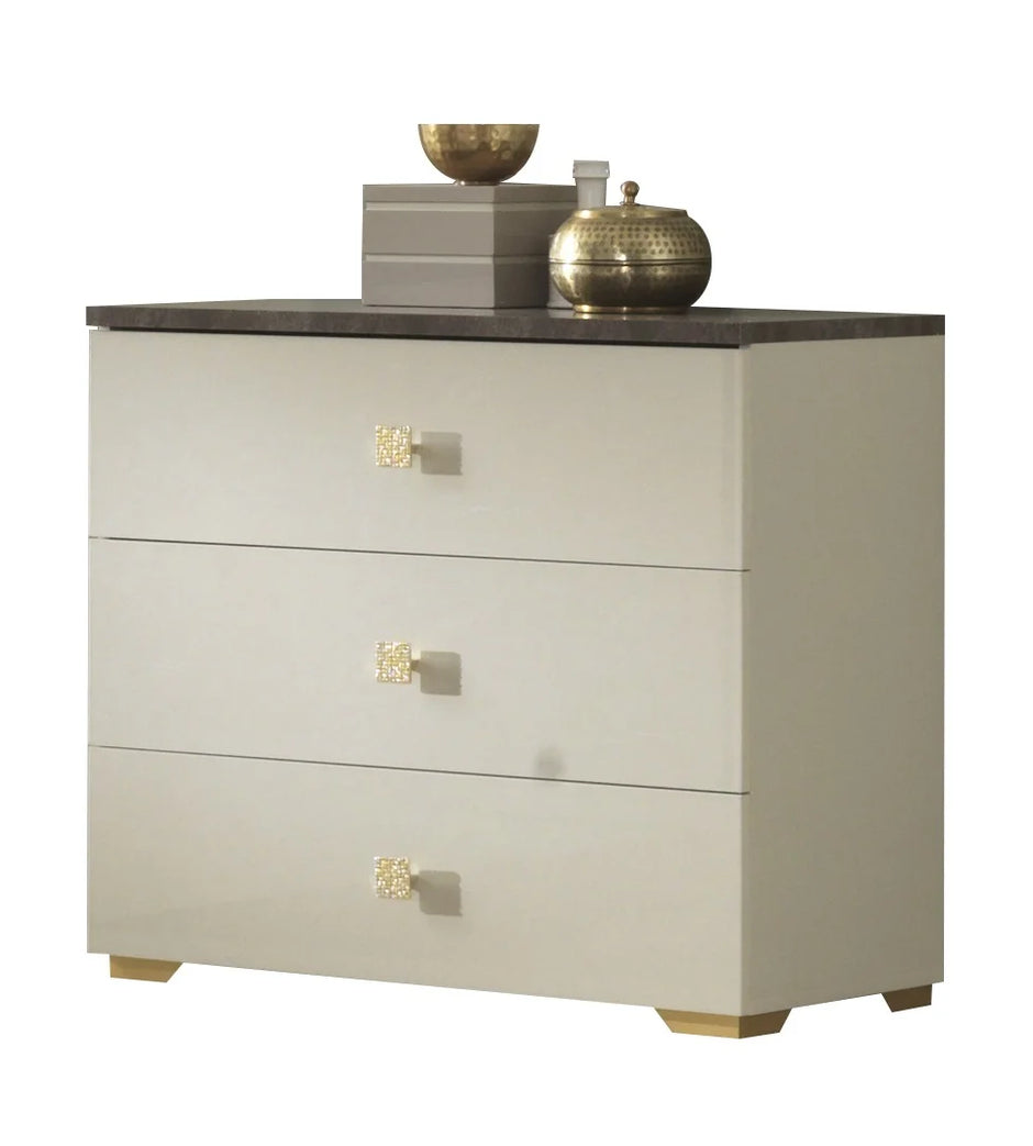 New Luxury Ruby  Italian 4 Door Wardrobe Bedroom Set Grey STM Design Offer Price