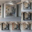 New York 2 Doors Sliding Mirrored Wardrobe 180cm