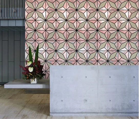 Wall Panel 010 C/ Antique M-Brown - 60x240x1.7cm per panel