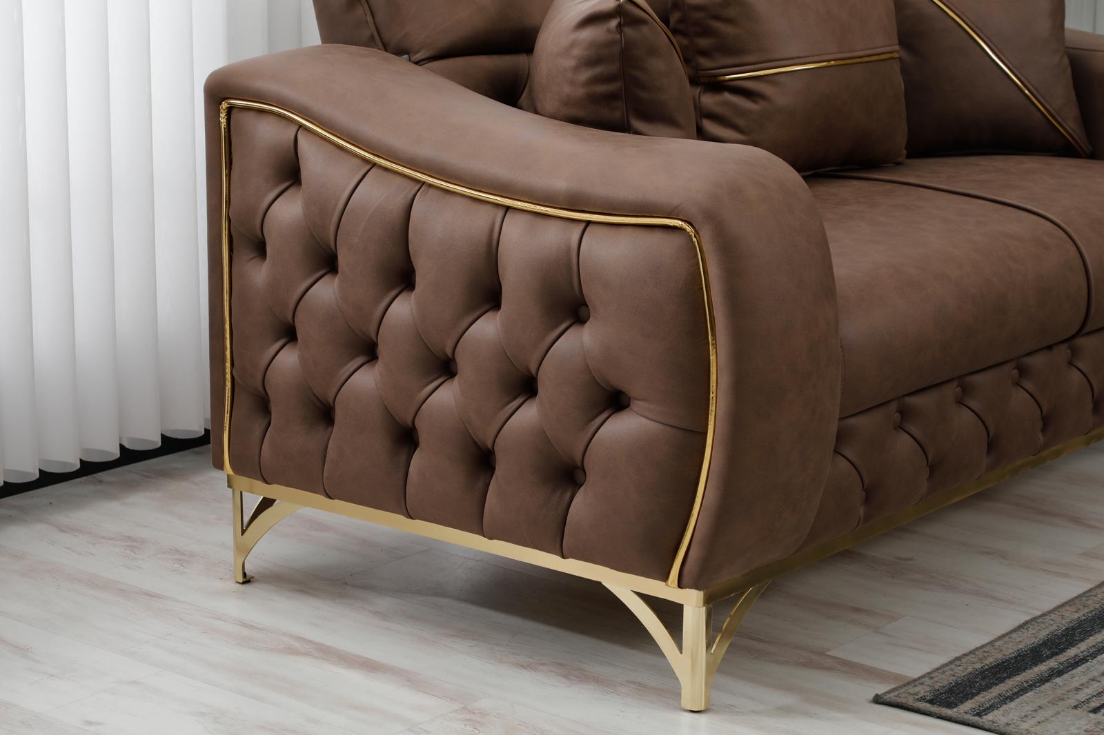 Zentara Chesterfield Sofa Bed Set