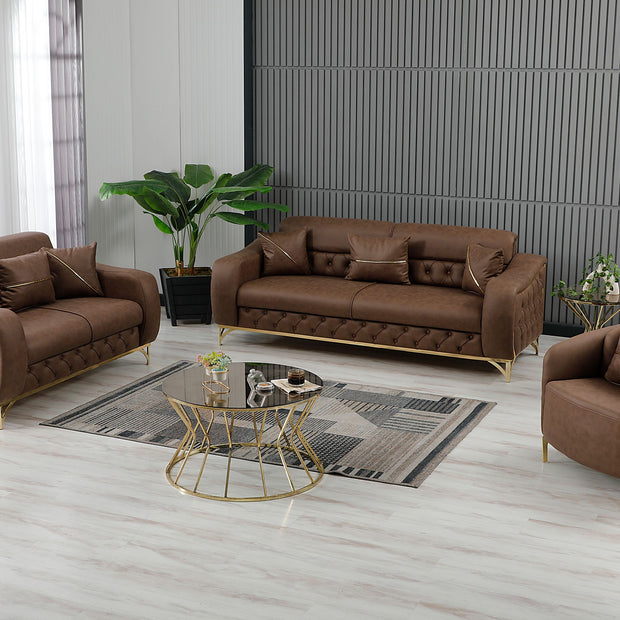 Zentara Chesterfield Sofa Bed Set