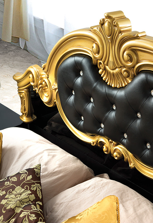 Borocoo Italian High Gloss Bedroom Set with 4 Doors Wardrobe Special Offer £999