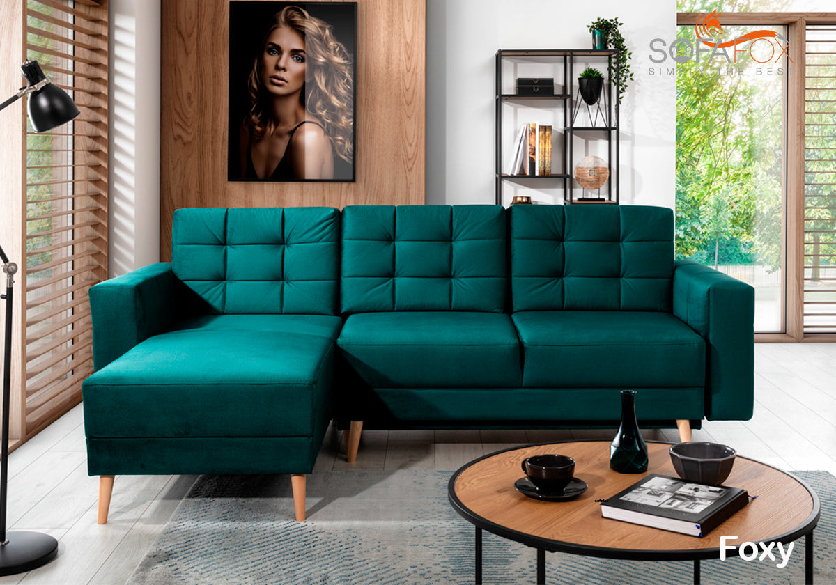 Foxy Elegent Corner Sofa Bed
