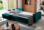 Foxy Elegent Corner Sofa Bed