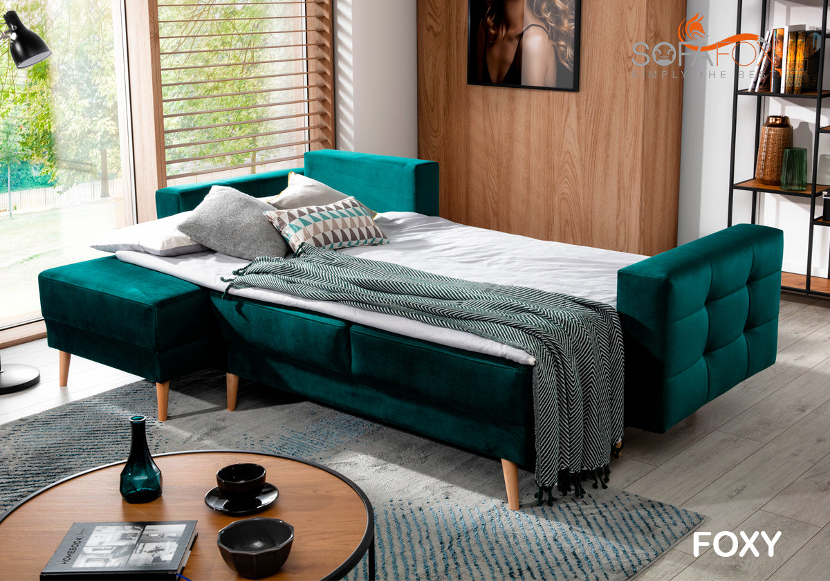 Foxy Elegent Corner Sofa Bed