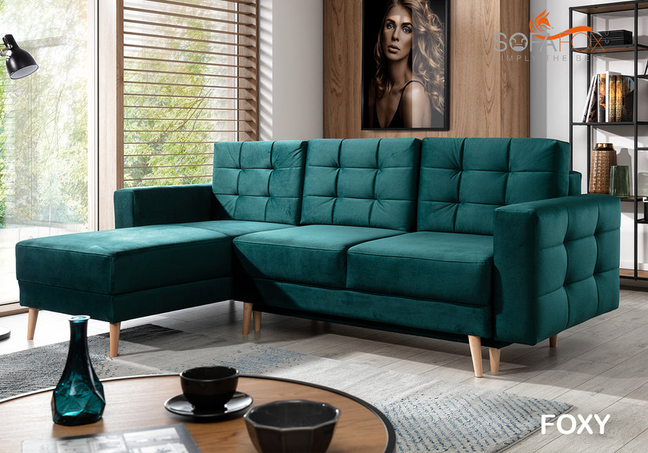 Foxy Elegent Corner Sofa Bed
