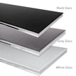 Arriana Chrome Legs Marble Top Coffee Table