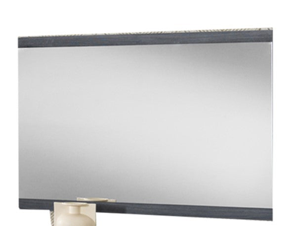 BEN COMPANY New Nicole Grey Padded HeadBoard High Gloss Italian Bedroom Set