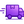 purple color, shipping icon 