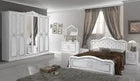 Luisa Walnut Luxury High Gloss Italian 6 Door Bedroom Set Now £1099 (RRP £1599)