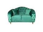 New Dora Chesterfield Plush Velvet Sofa Deep Button Design Exclusive Sofa