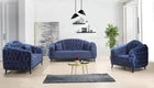 New Dora Chesterfield Plush Velvet Sofa Deep Button Design Exclusive Sofa