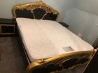 BEAUTIFULL EVA HIGH GLOSS ITALIAN 4 DOORS BEDROOM SET (6Pcs) SPECIAL OFFER £899