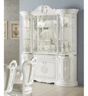 Stunning Greta Italian 4 Door Display Cabinet White/Silver Tutto mobili italy
