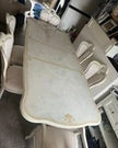 Elizabeth H2O Italian Luxury Beige Cream Dining Table & 4 Chairs H2O Design
