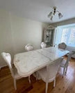 Elizabeth H2O Italian Luxury Beige Cream Dining Table & 4 Chairs H2O Design