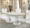 Ben Company Betty Italian Large Extendable Dining Table with 6 Chairs Now £1899