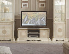 New Stunnung Greta Italian Beautiful TV Cabinet Cream/Gold Tutto Mobili